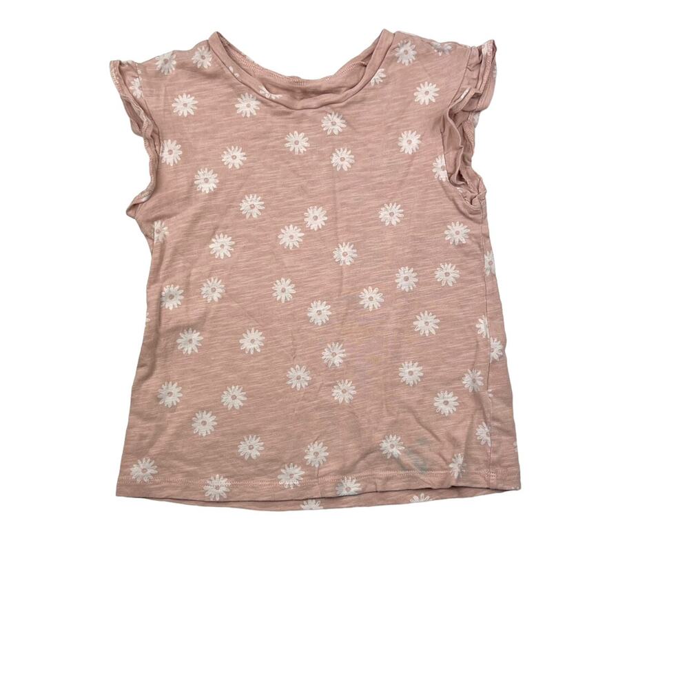 Little Co. Organic Pink Daisies Tee